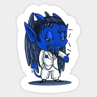 Blue Devil Sticker